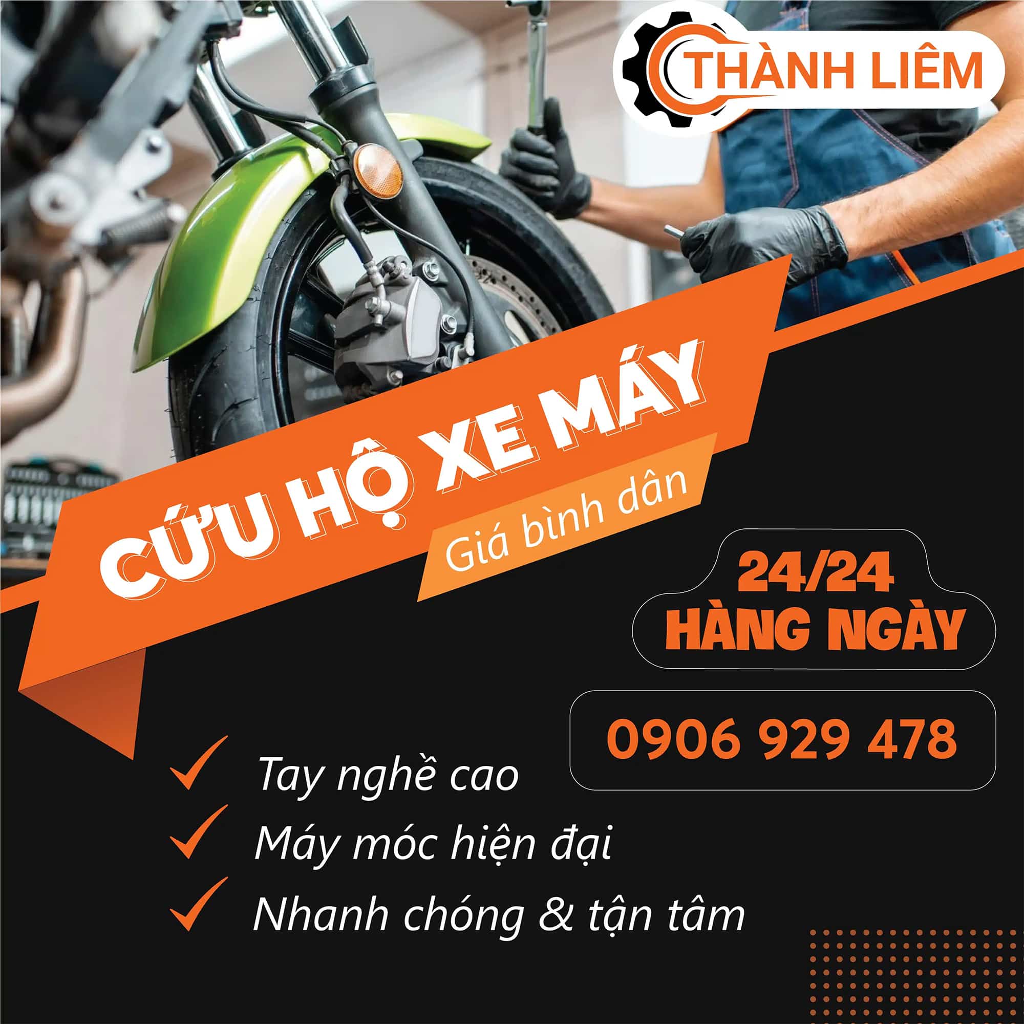cứu hộ xe máy Hà Nội
