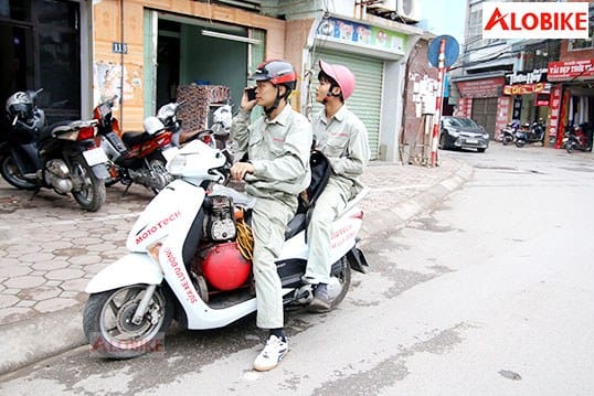 Cứu hộ xe cho khách du lịch – Tận tâm, tận nơi cứu hộ xe máy khách du lịch Hà Nội