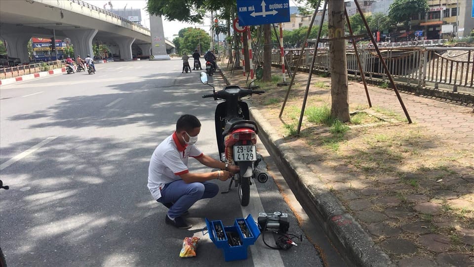 cứu hộ xe máy Hà Nội