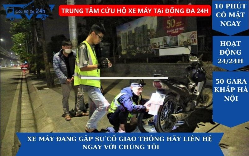 cứu hộ xe máy Hà Nội