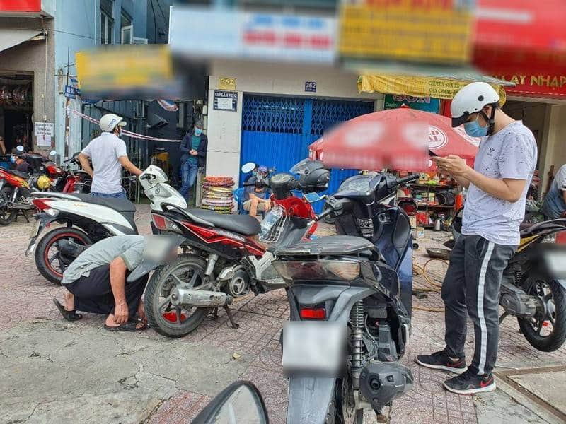 cứu hộ xe máy khó đề nguội