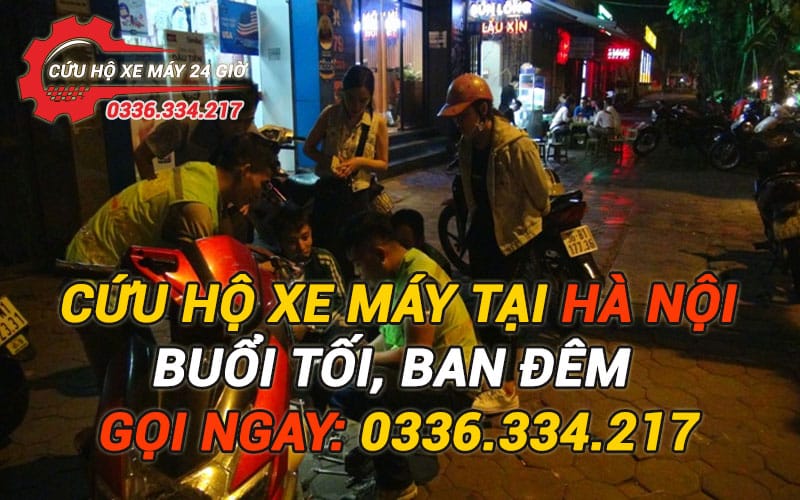 Cứu hộ xe máy đêm giao thừa – Không lo lễ Tết cuu ho xe may ban dem tai ha noi 1