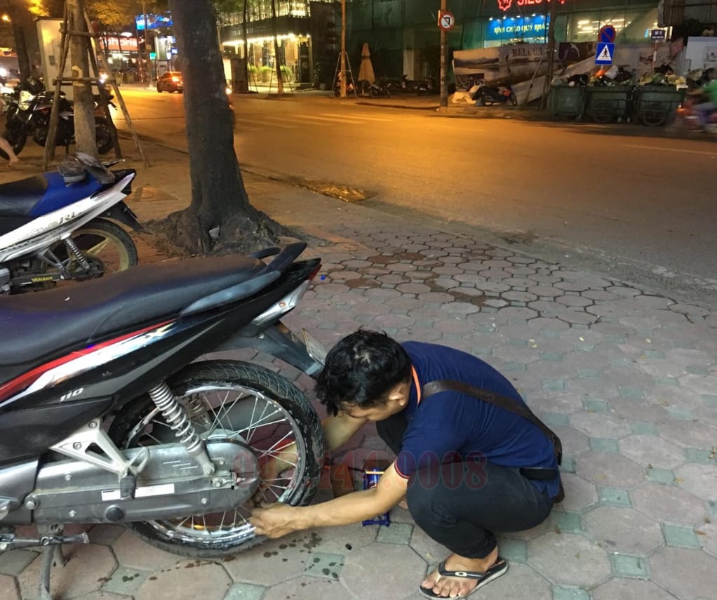 cứu hộ xe máy Hà Nội