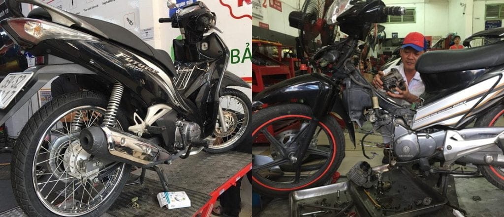 Cứu hộ xe Future – Chuyên sửa tận nơi cứu hộ xe máy Hà Nội