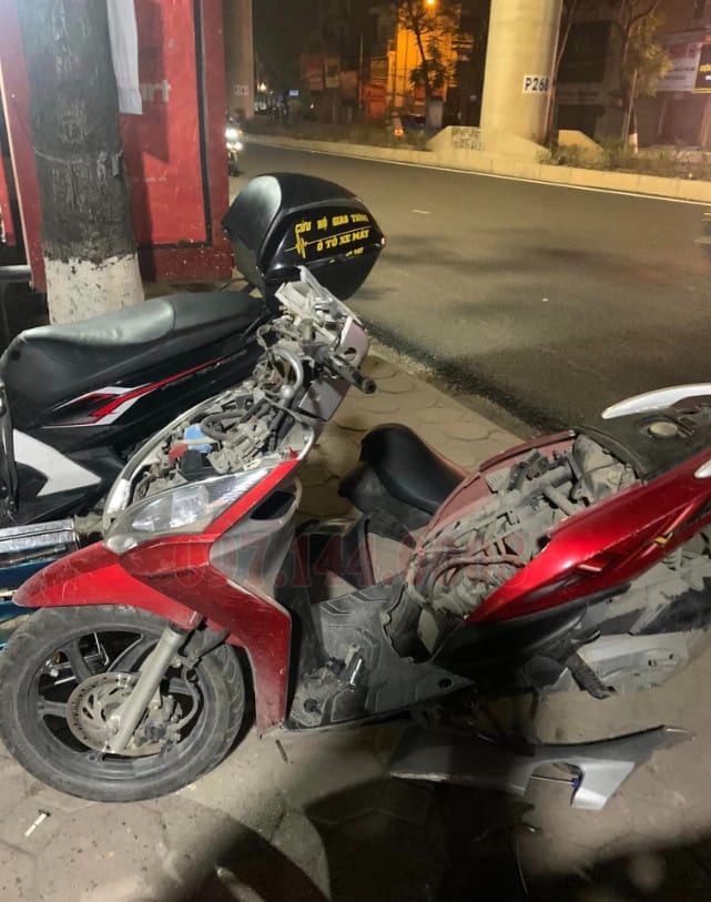 Cứu hộ xe máy quận Hoàng Mai – Có mặt 15 phút cứu hộ xe máy Hà Nội