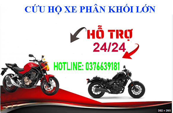 Cứu hộ xe phân khối lớn – Tận nơi, chuyên nghiệp Cứu hộ xe máy phân khối lớn tại Hà Nội