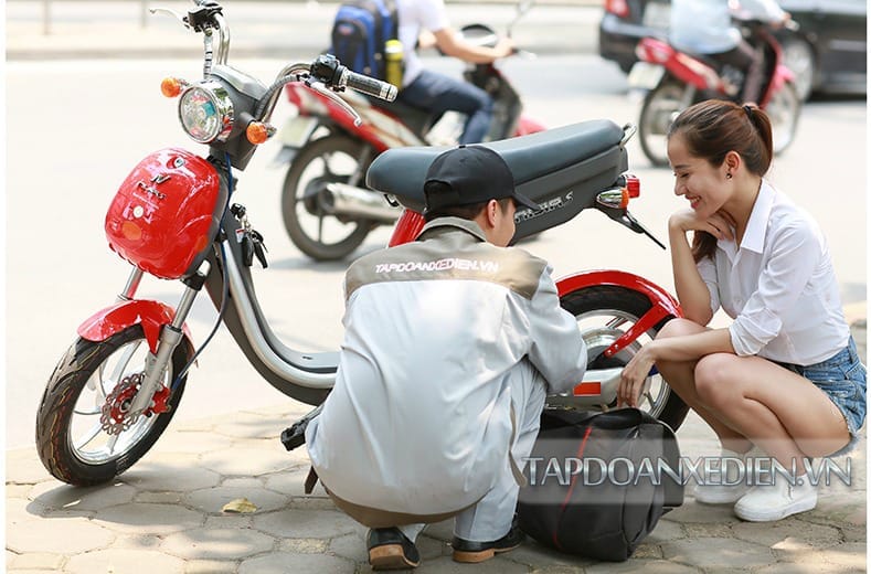 Cứu hộ xe máy bị chập điện – Xử lý tại chỗ viet thanh 5