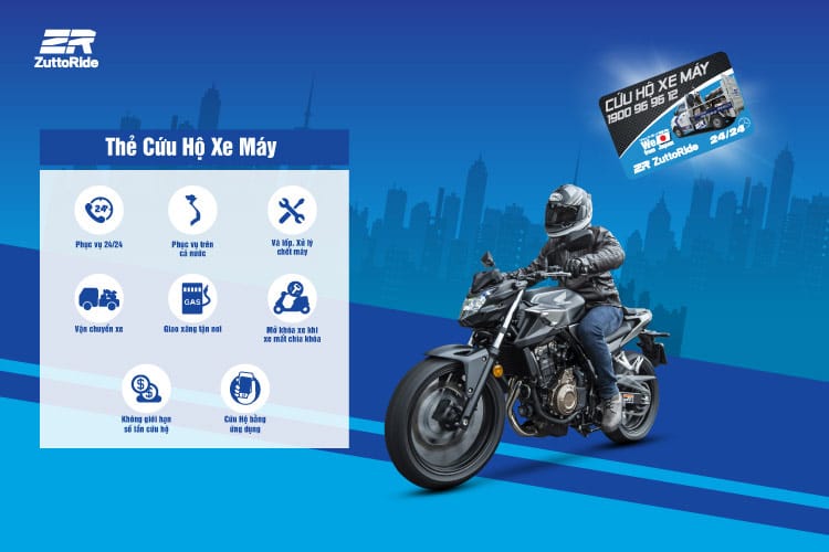 Cứu hộ xe máy 24/7 Hà Nội – Gọi mọi lúc, đến ngay zutto3